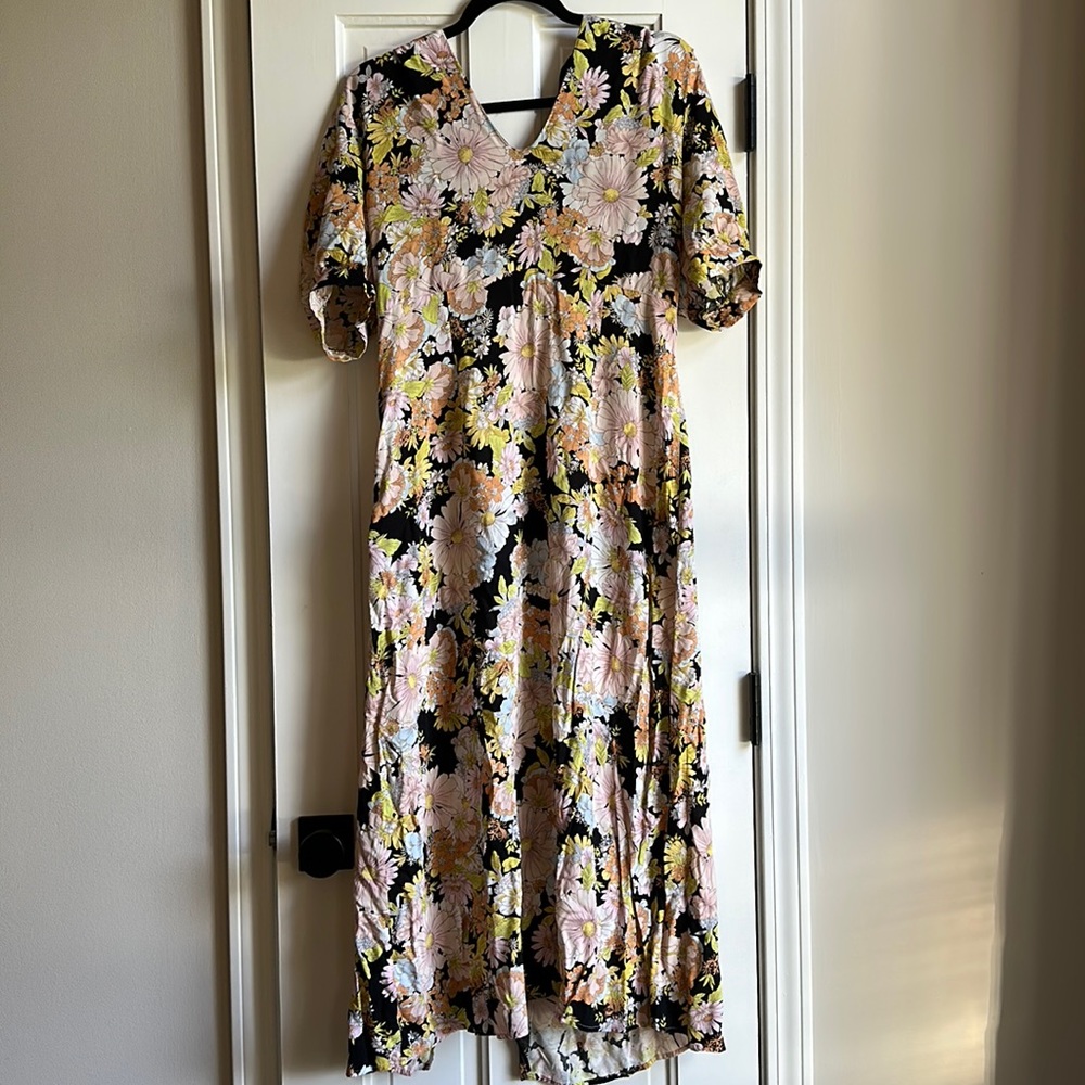 Topshop midi dress